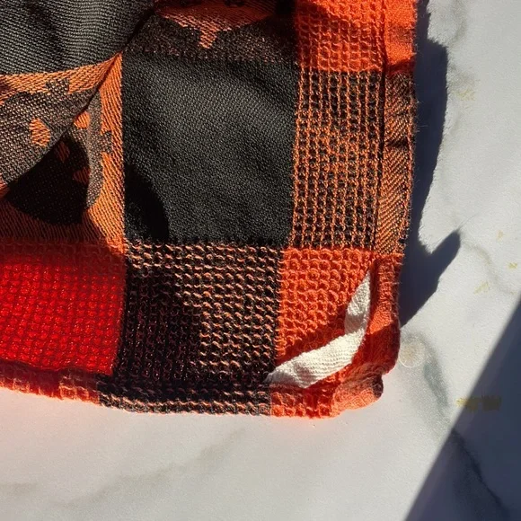 Halloween Kitchen Towel - large waffle weave kitchen towel with hanging loop - Picture 3 of 4